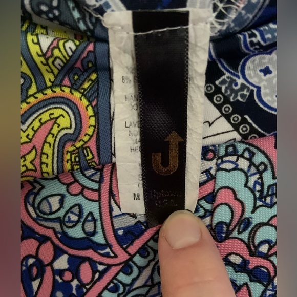 Paisley Patchwork Patterned Pants - Picture 4 of 5